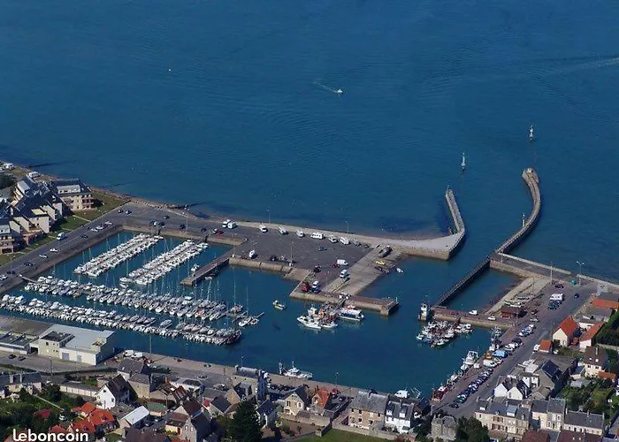 Vue Sur Et Port Lägenhet Grandcamp-Maisy